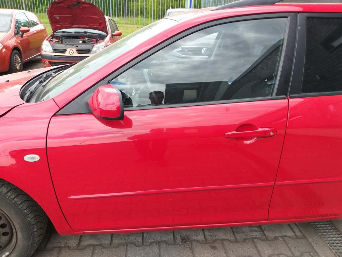 Mazda 6 GG GY original Tür vorn links Rot Rohbau Bj.2003